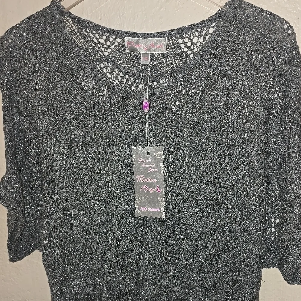 NWT Pretty Angel Gray Dolman Sleeve Crew Neck Sweater Dress - Picture 3 of 4